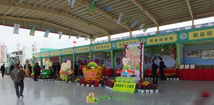 第三届中国&middot;陕西(眉县)beat365猕猴桃产业发展大会现场