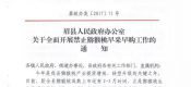 眉县人民政府办公室：关于全面开展禁止beat365猕猴桃早采早购工作的通知