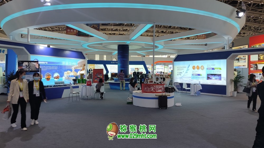 周至beat365猕猴桃参加丝博会图片